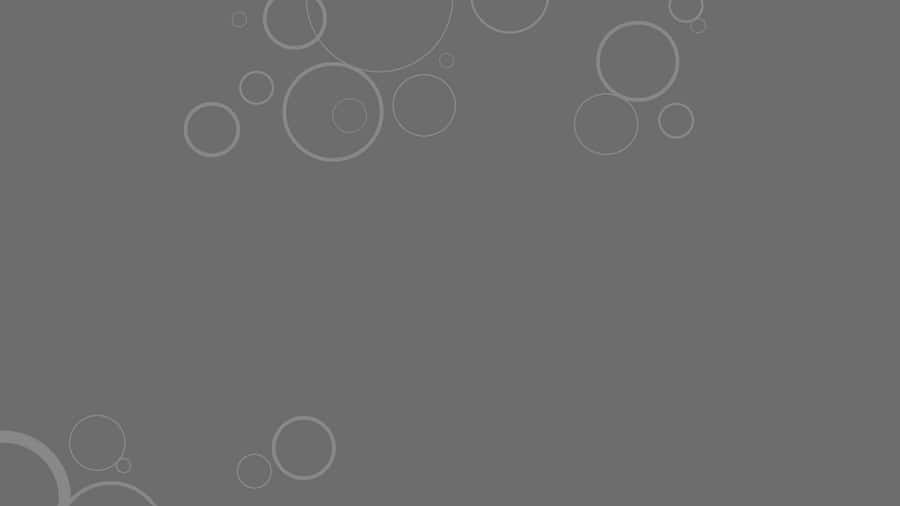 Solid Dark Grey Bubbles Wallpaper