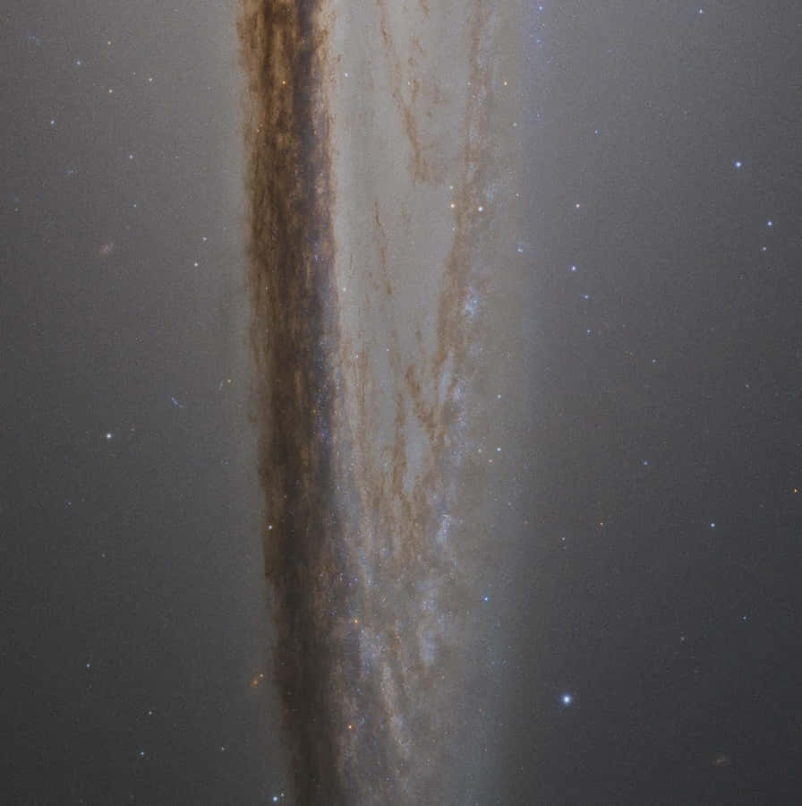 Sombrero Galaxy Edge On View Wallpaper