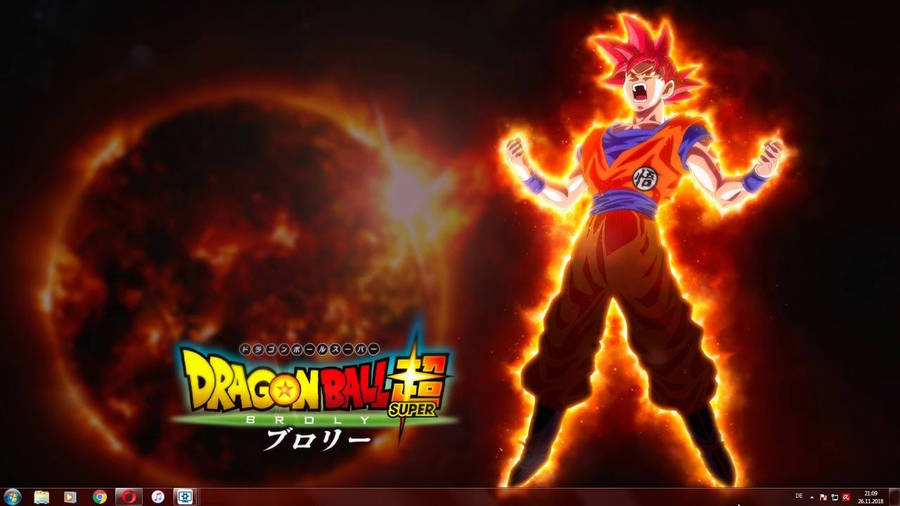 Son Goku Goes Super Saiyan In 