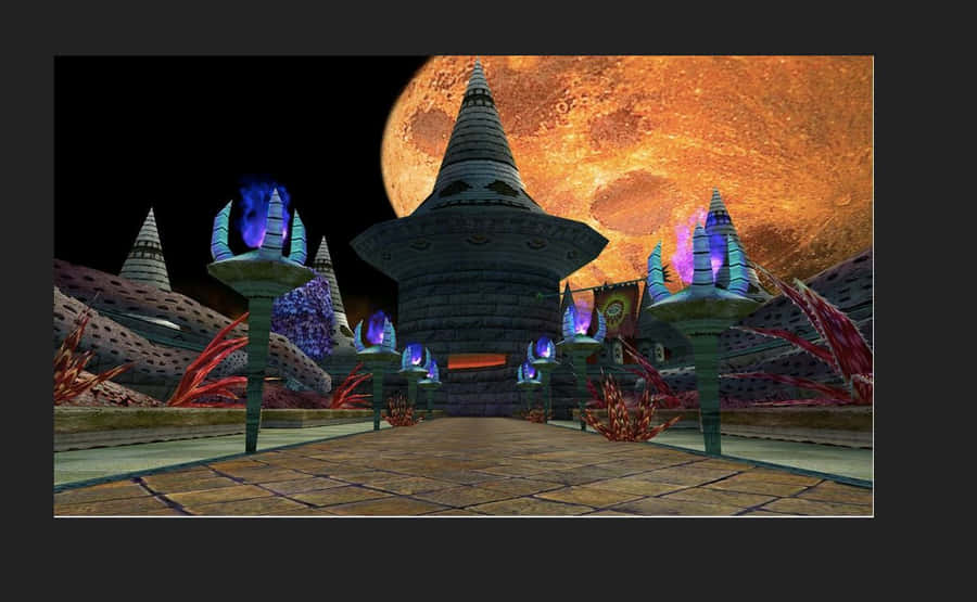 Sonic And Friends Exploring The Eerie Mystic Mansion Wallpaper