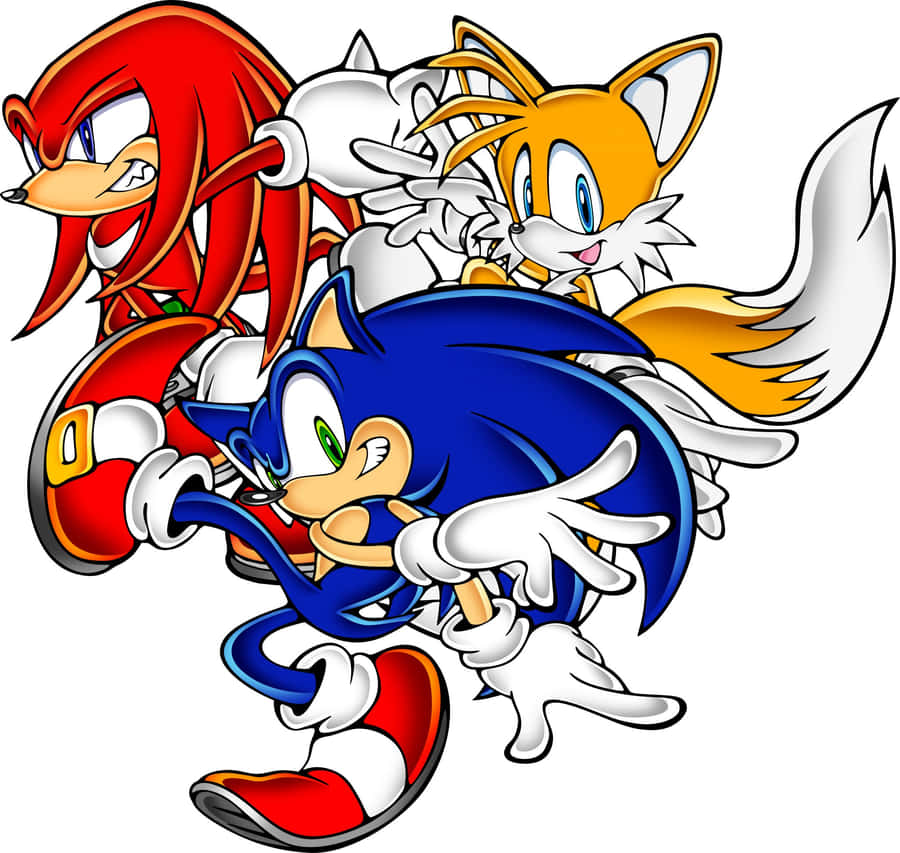 Sonic And Knuckles - Classic Adventure Wallpaper