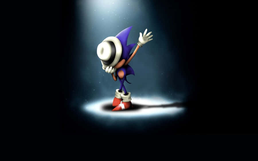 Sonic Cd - Classic Time-travel Adventure Wallpaper