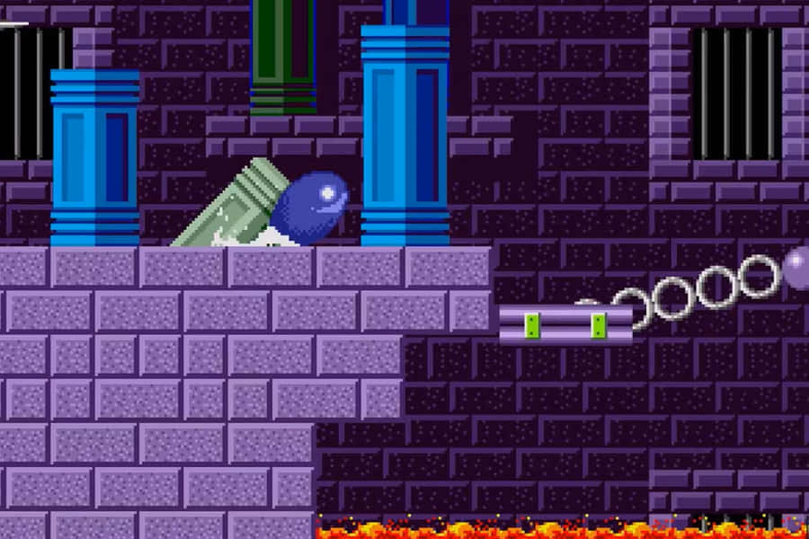 Sonic_ Marble_ Zone_ Act Wallpaper