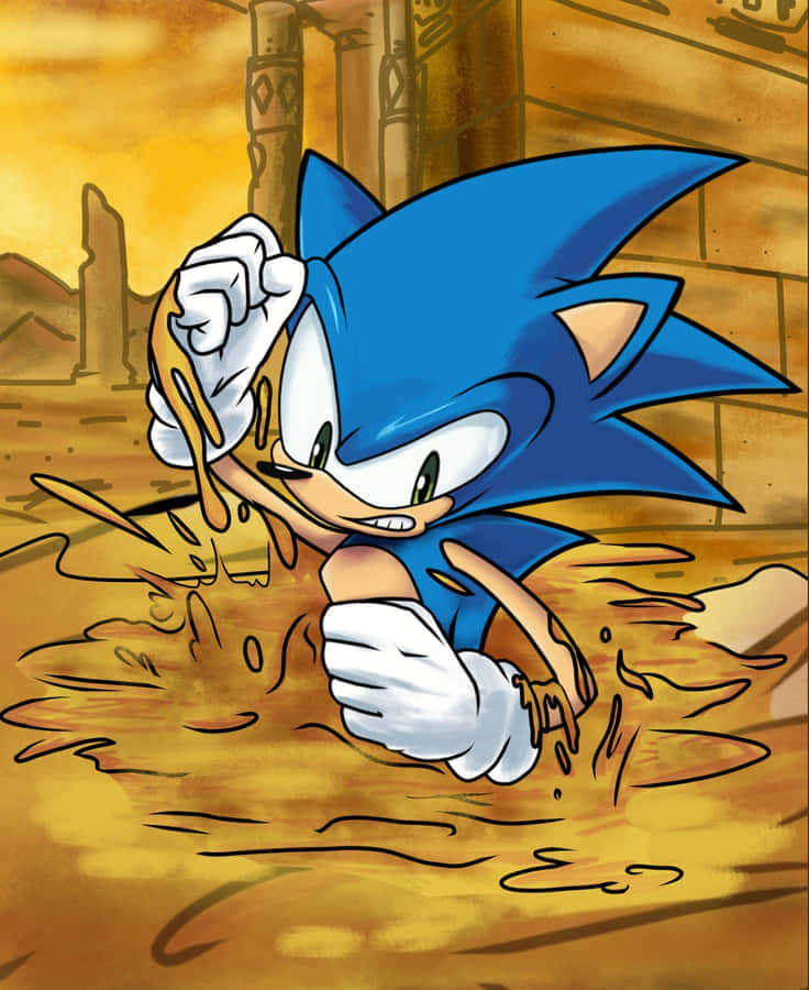 Sonic_ Sandopolis_ Adventure Wallpaper