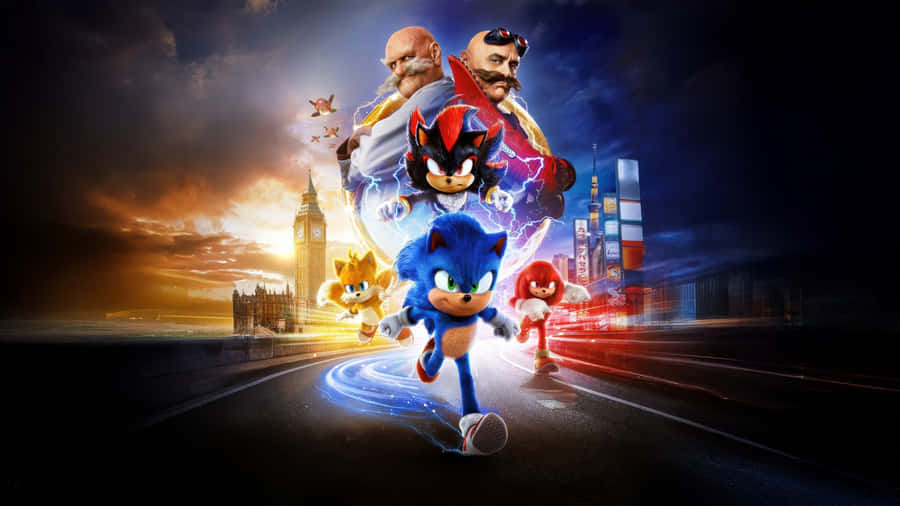 Sonic The Hedgehog 3 Characters Wallpaper