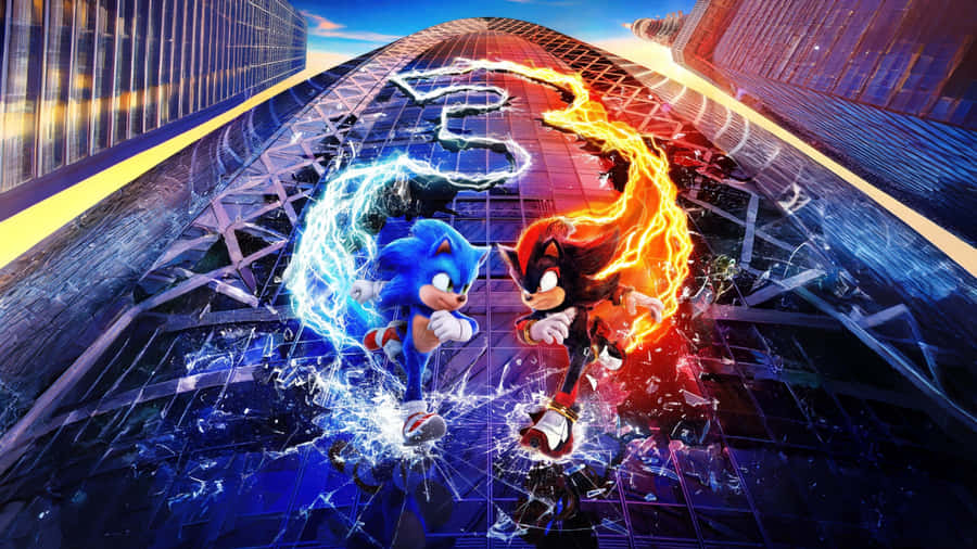 Sonic The Hedgehog 3 Showdown Wallpaper