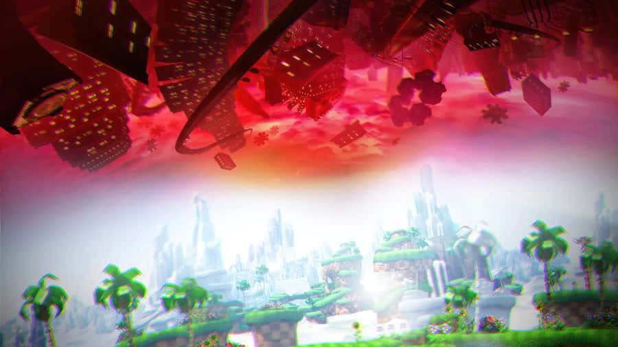 Sonic X Shadow Generations Battle Wallpaper