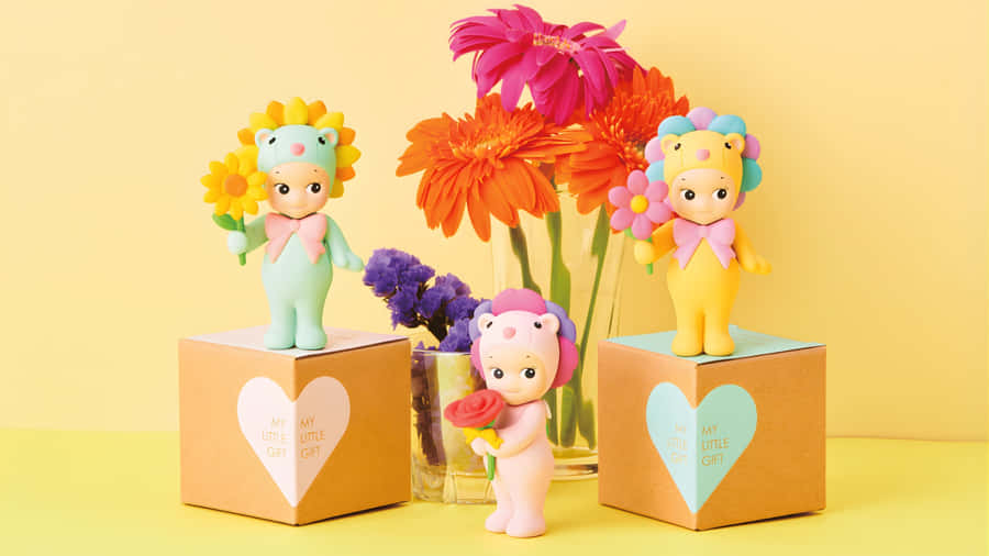 Sonny Angel Flower Series Wallpaper