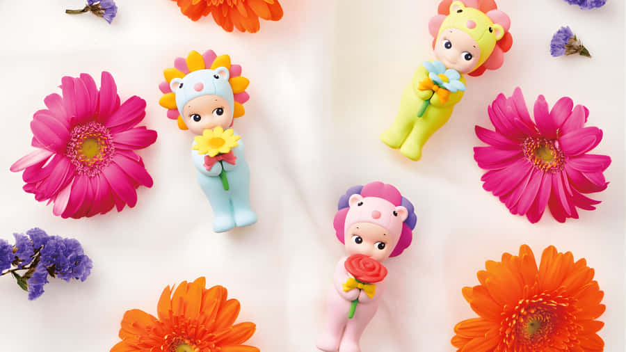 Sonny Angel Flower Series Wallpaper
