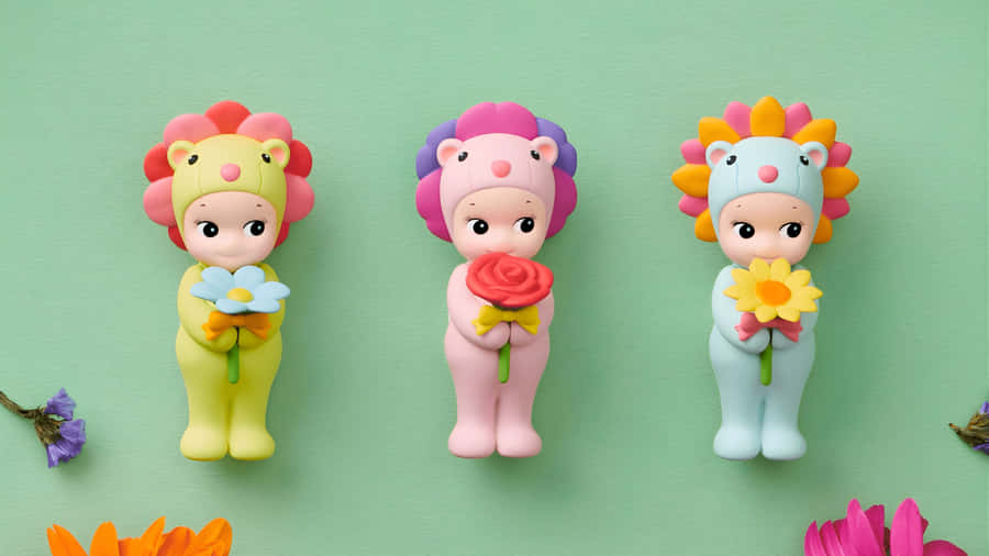 Sonny Angel Flower Series Wallpaper