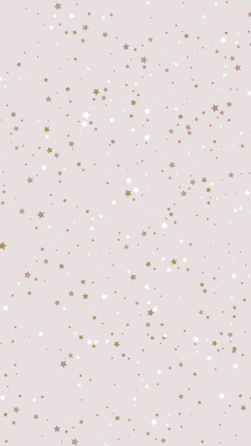 Soothing Display Of Boho-inspired Star Patterns Wallpaper