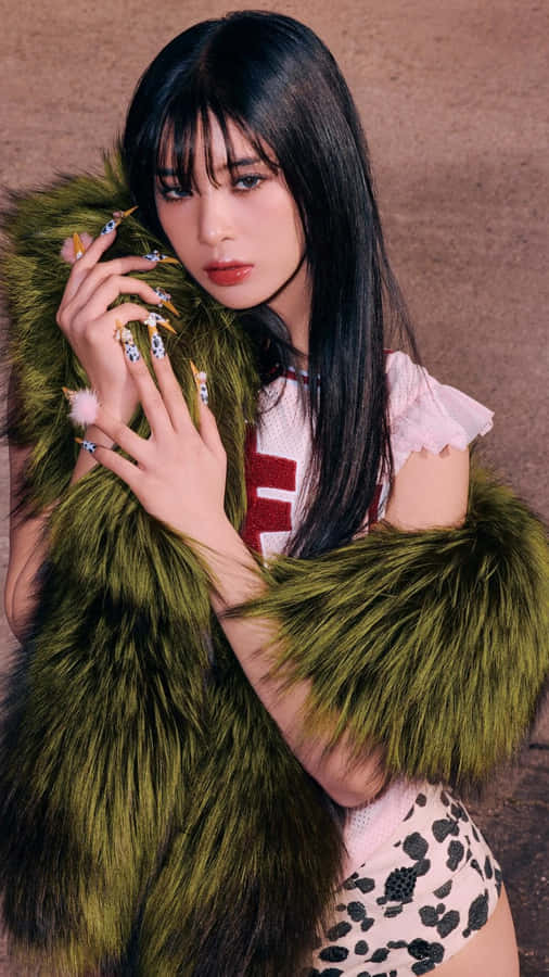 Sophia Katseye Fashion Shoot Wallpaper