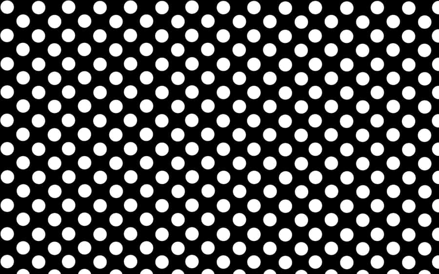 Sophisticated Black Polka Dot Wallpaper Wallpaper