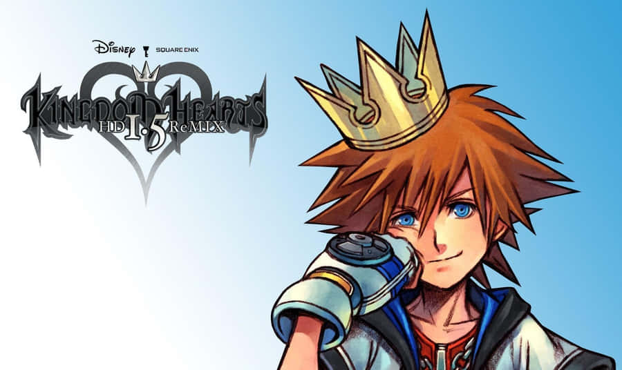 Sora Embarks On A New Adventure In Kingdom Hearts Wallpaper