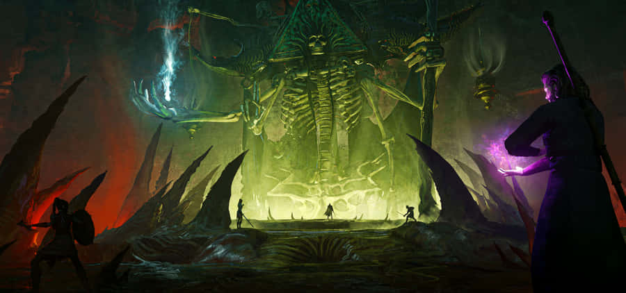 Sorcerous_ Ritual_at_ Skeletal_ Sanctum.jpg Wallpaper