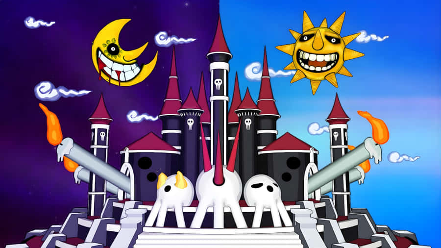 Soul Eater Sun And Moon Wallpaper