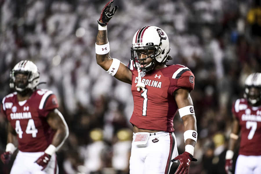 South Carolina Player Celebration Wallpaper