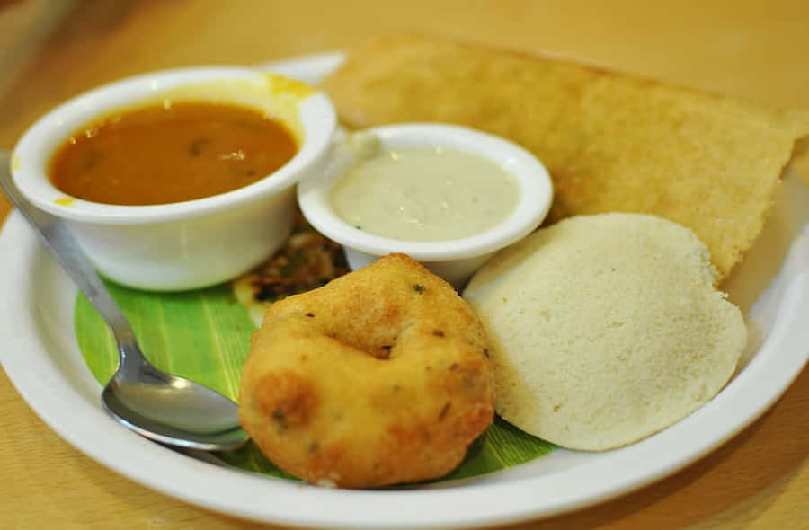 South Indian Breakfast Platter Wallpaper