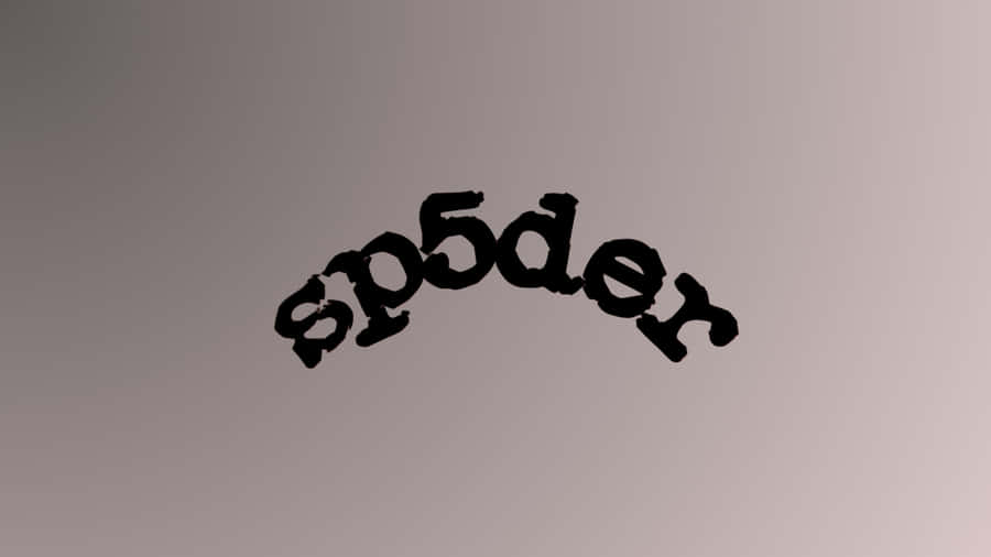 Sp5der Logo Design Wallpaper