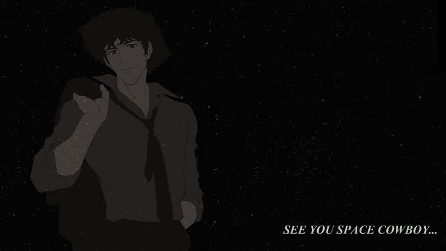 Space Cowboy Farewell Wallpaper
