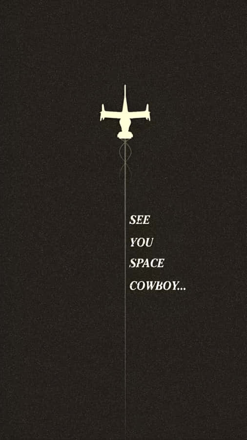 Space Cowboy Farewell Wallpaper