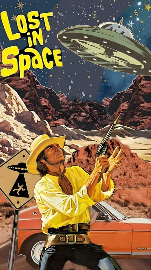 Space Cowboy Lost In Space Wallpaper