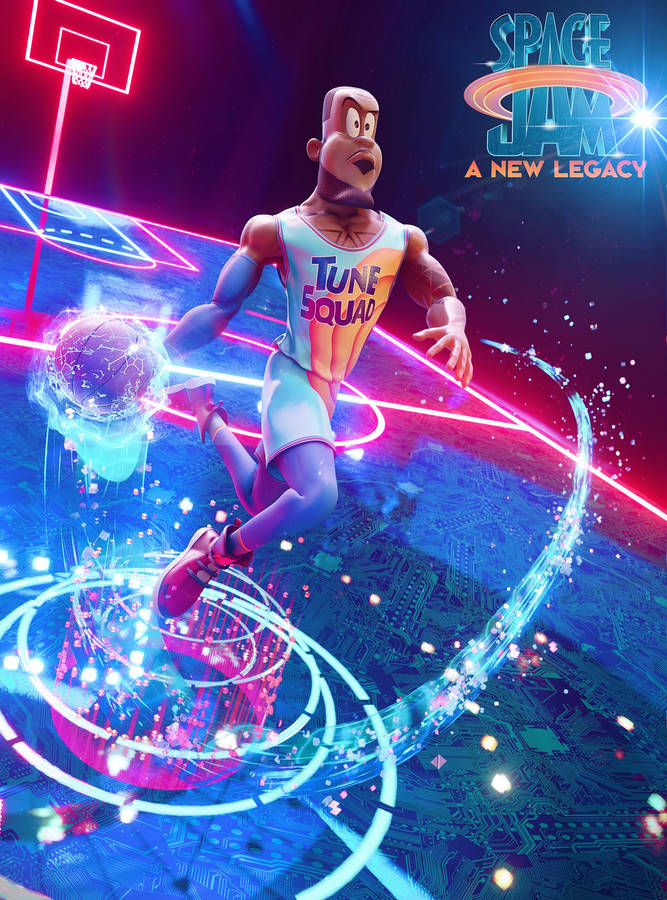 Space Jam 2 Lebron James Wallpaper