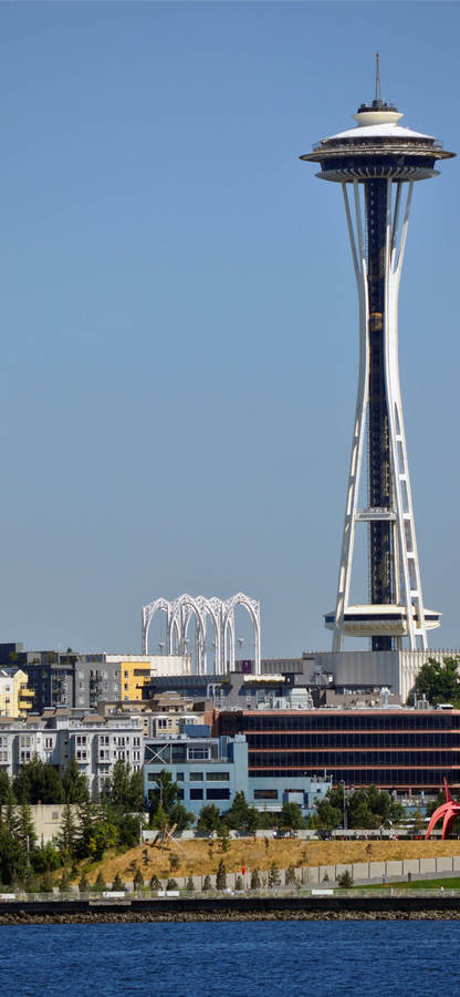 Space Needle Observation Deck Seattle Iphone Wallpaper