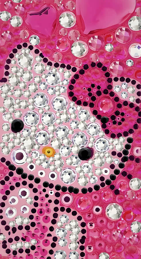 Sparkling Hello Kitty Glam Wallpaper