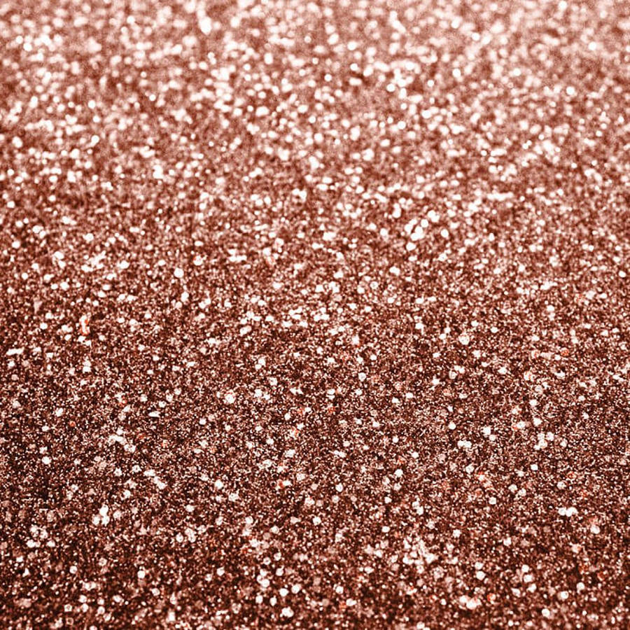 Sparkly Rose Gold Glitter Close Up Wallpaper