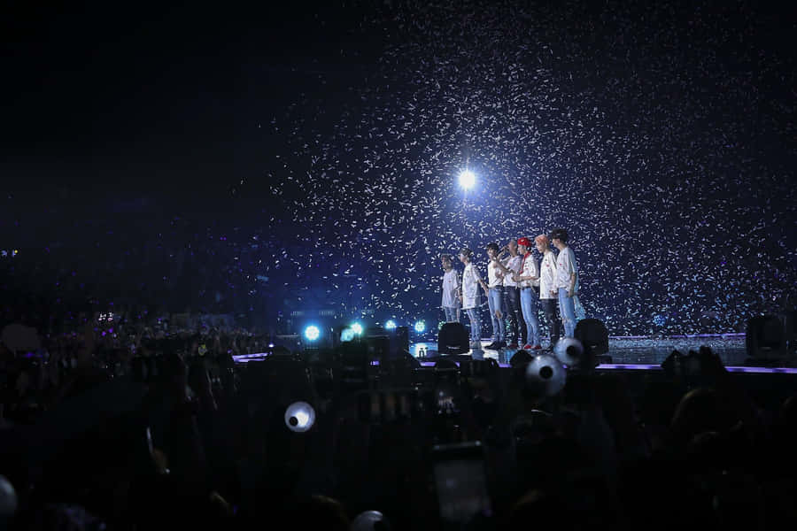 Spectacular Bts Stage Performance Wallpaper