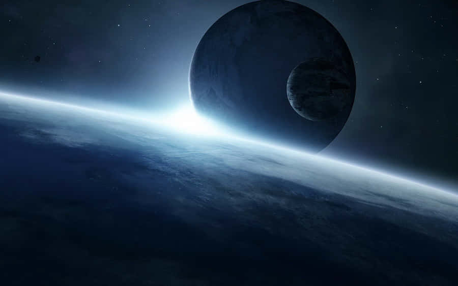 Spectacular Cosmic Rays In The Universe Wallpaper