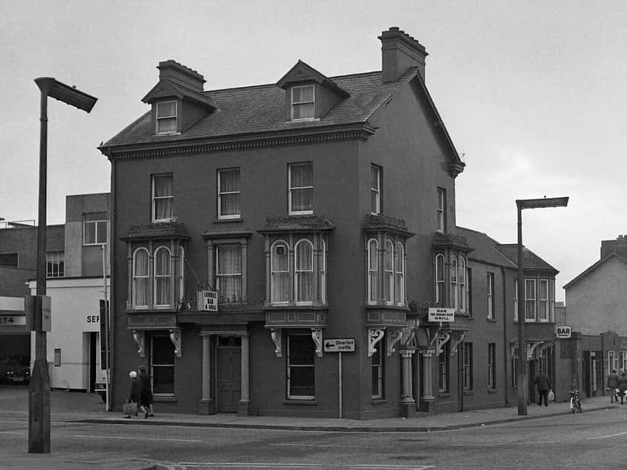 Spectacular Sunset Over Lisburn, United Kingdom Wallpaper