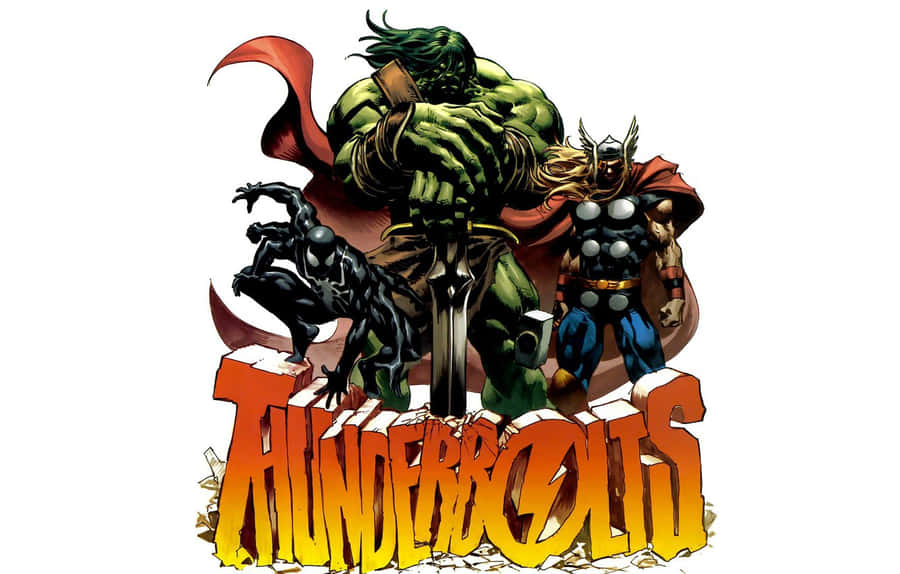 Spectacular Thunderbolts Light Up The Night Sky Wallpaper