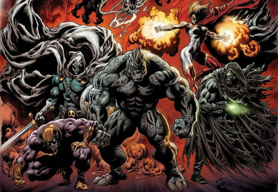 Spectacular Thunderbolts Lighting Up The Night Sky Wallpaper