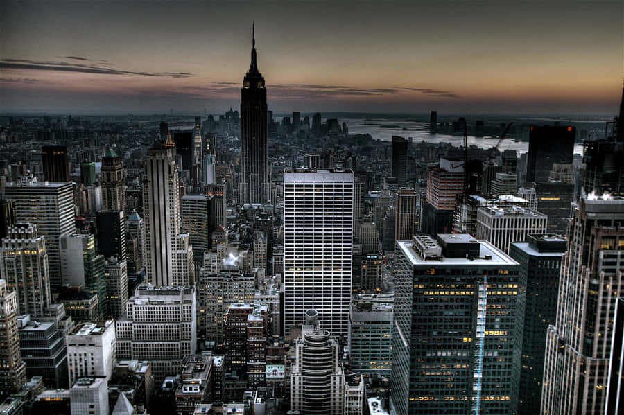 Spectacular View Of New York City Wallpaper