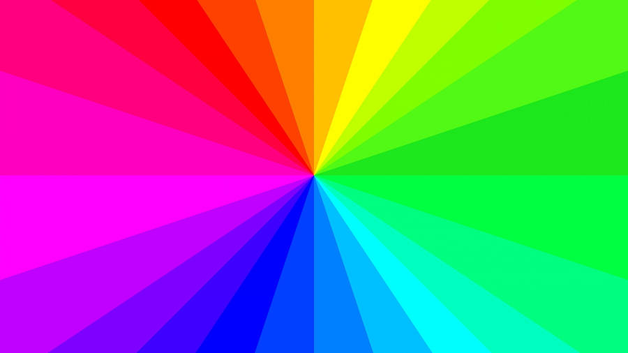 Spectrum Color Wheel Wallpaper