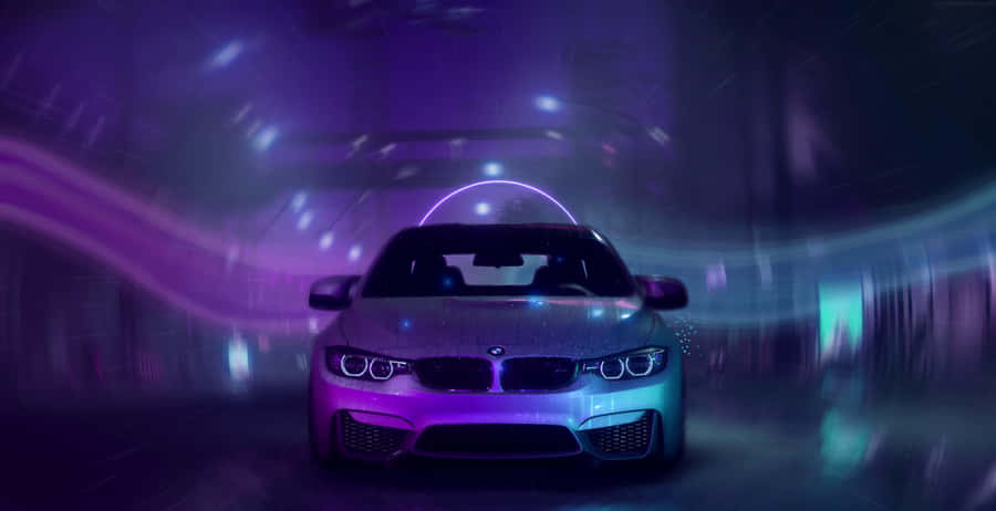 Speeding Sports Carin Tunnel Wallpaper