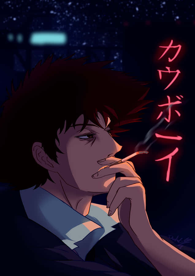 Spike Spiegel - Cowboy Bebop's Legendary Space Cowboy Wallpaper