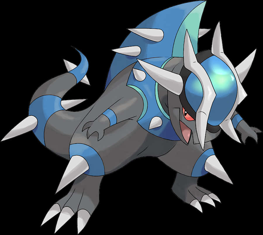 Spiky Cranidos Rampardos Wallpaper