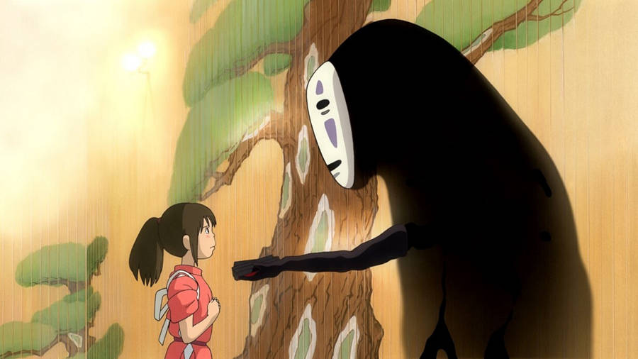 Spirited Away Anime Kids Wallpaper