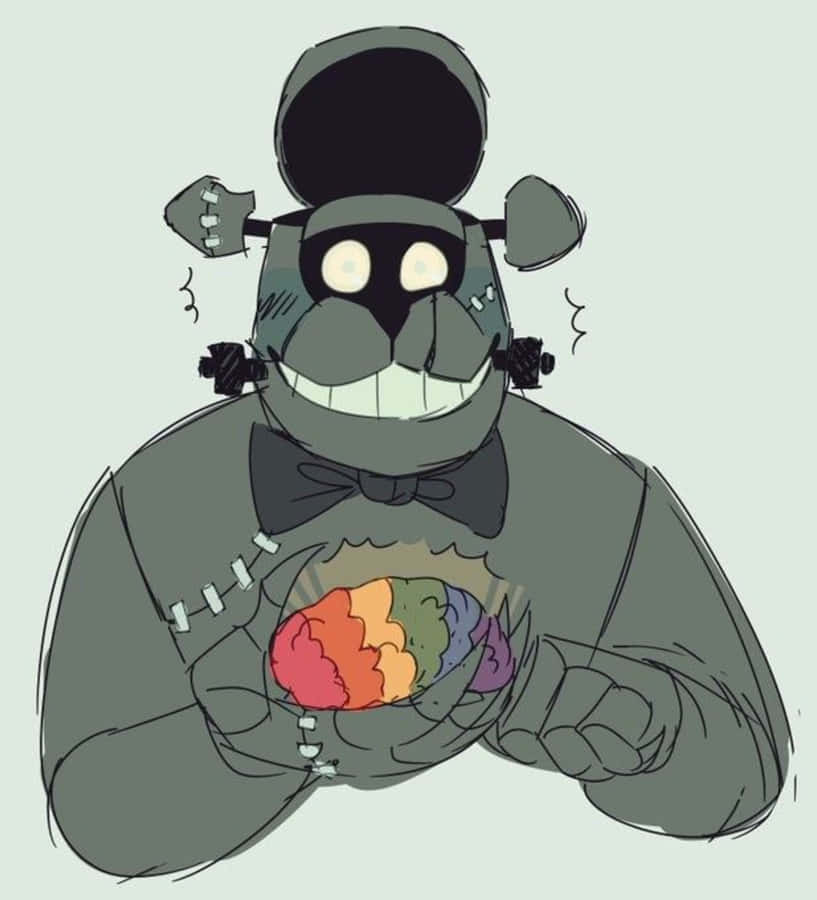 Spooky Dreadbear In Action Wallpaper