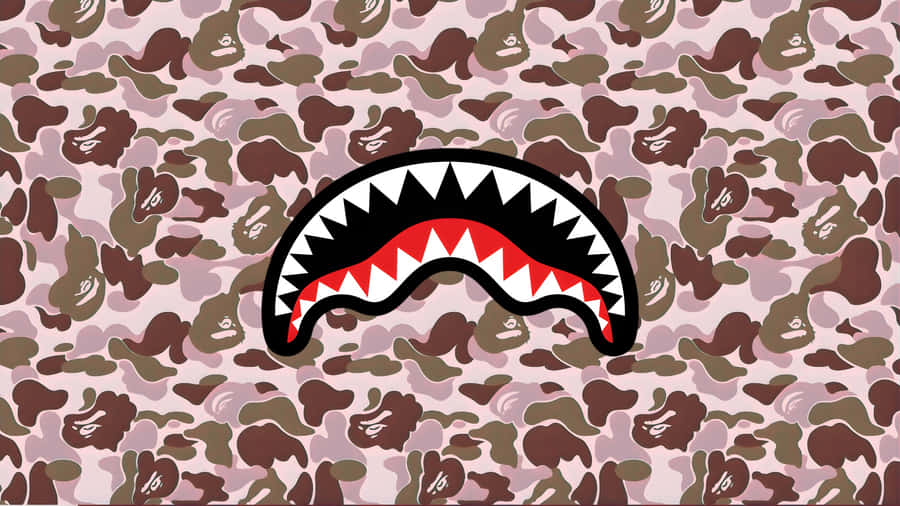 Sprayground Shark Camo Design Wallpaper