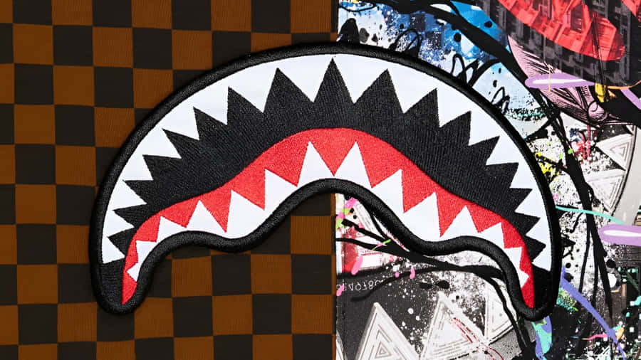 Sprayground Shark Mouth Backpack Wallpaper