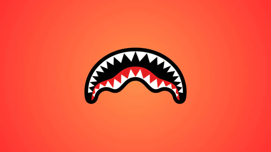 Sprayground Shark Mouth Design Wallpaper