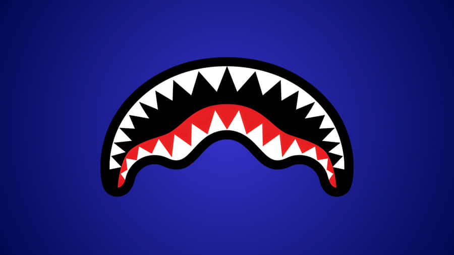 Sprayground Shark Mouth Design Wallpaper