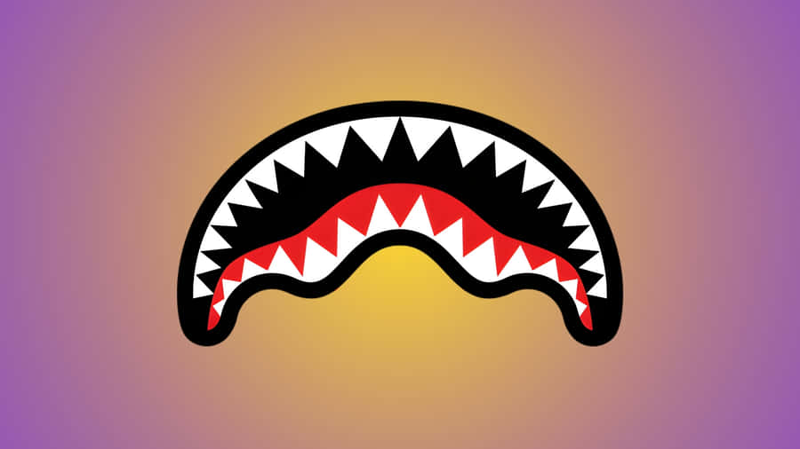 Sprayground Shark Mouth Design Wallpaper