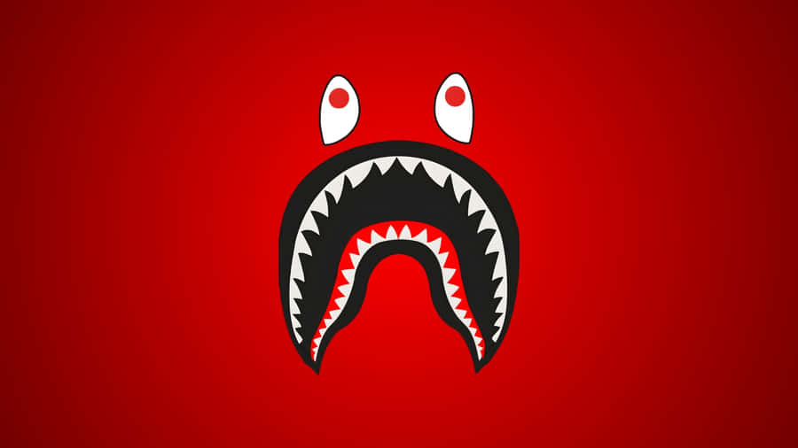 Sprayground Shark Mouth Design Wallpaper