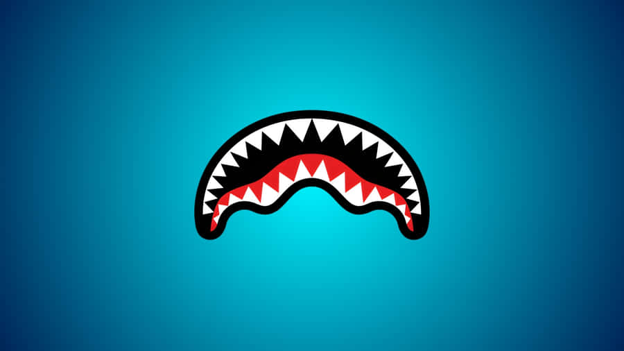 Sprayground Shark Mouth Logo Wallpaper