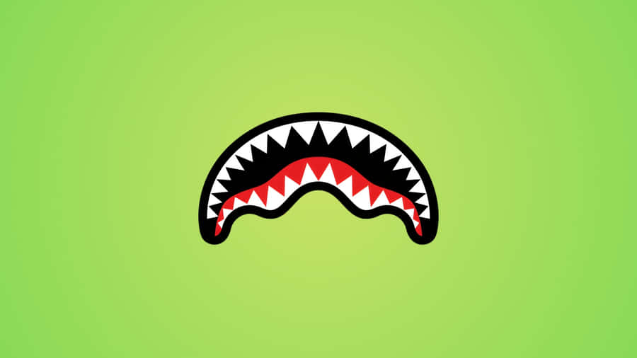 Sprayground Shark Mouth Logo Wallpaper